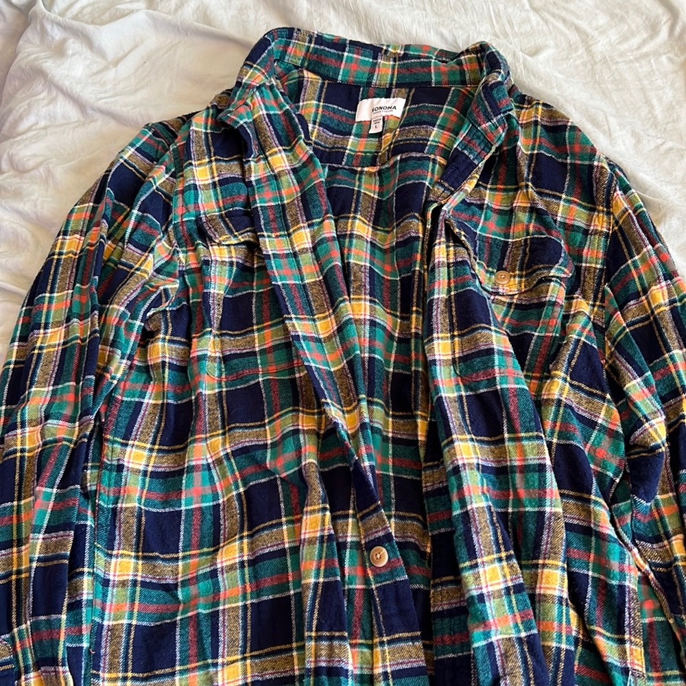plaid shirt
